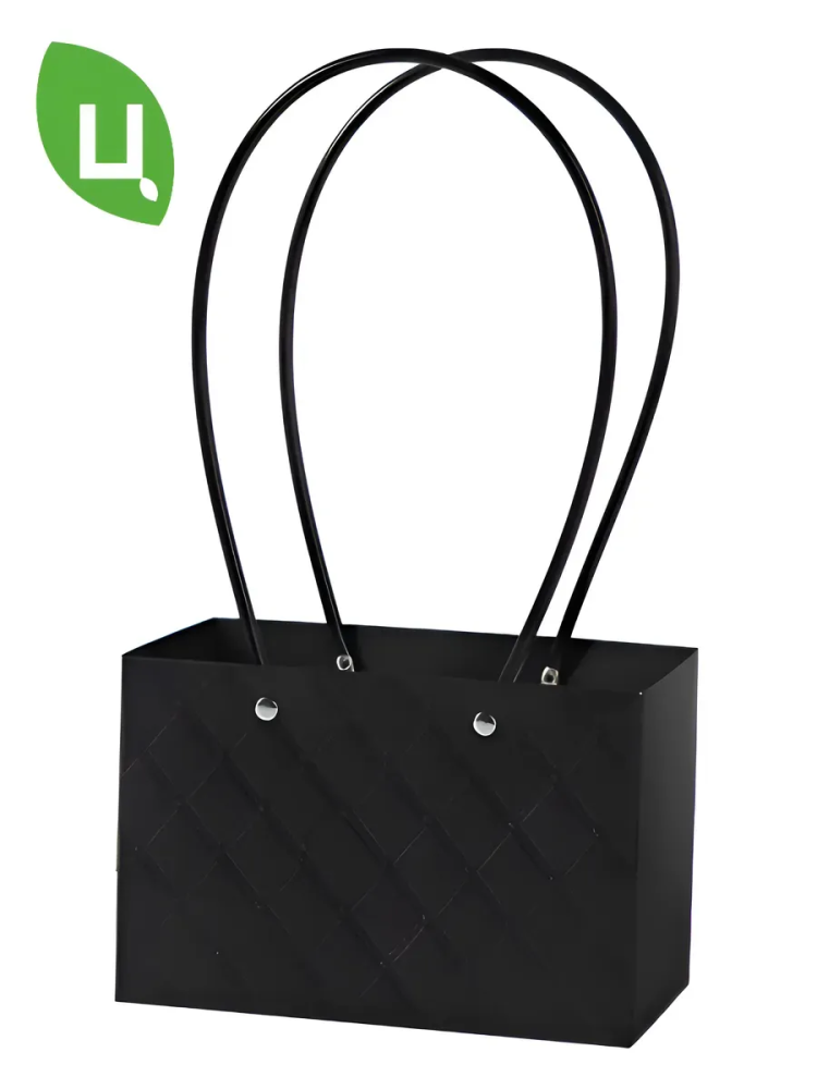 Сумка Квадрат 18cm+10cm*12cm Чёрный 171