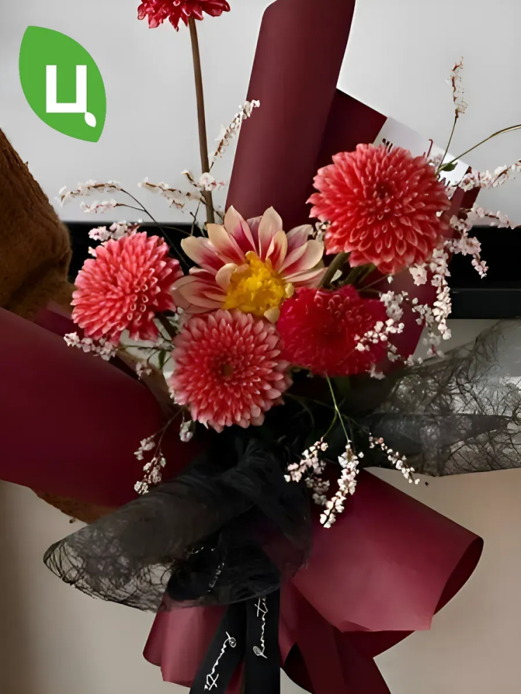 Пленка 52*38CM Винный 012