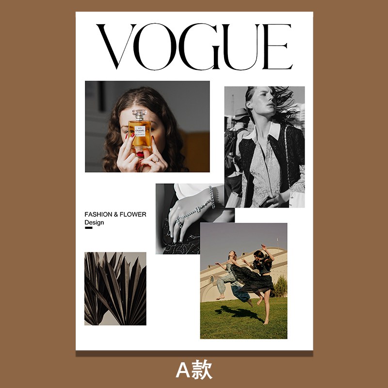 Бумага журнал Vogue 38*50CM Разноцветный 10 шт/уп SSFM1 страна:Китай