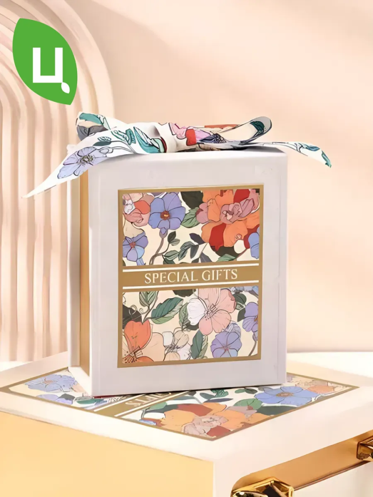 Коробка Квадратная Белая 12*6*14 BL-3A Китай