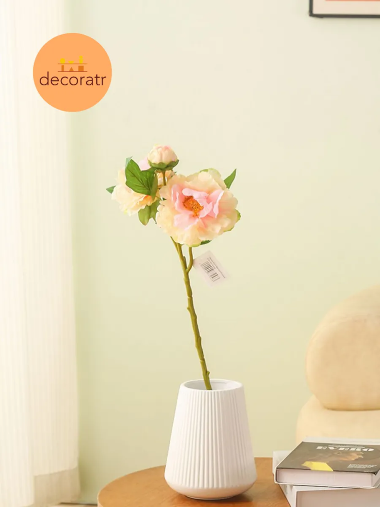 Пионы 63cm Жёлтый+Розовый 9191-D01 Китай