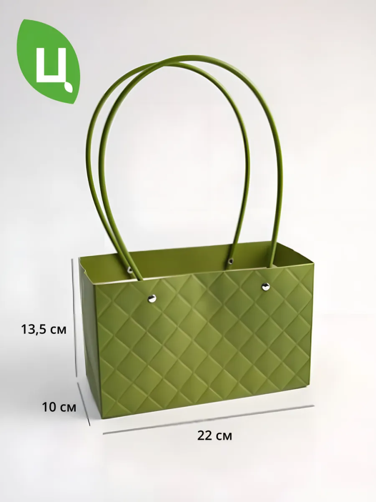 Сумка ‌Лицзян‌ Квадрат Зеленый 22*13.5*10cm P8-091 Китай