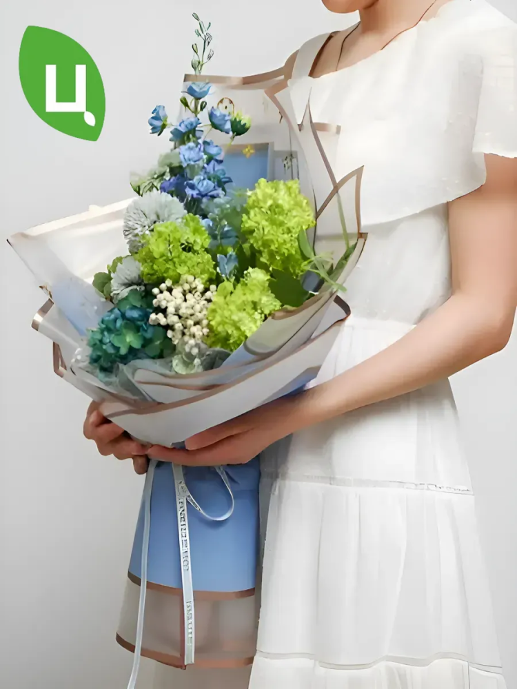 Пленка 58*58CM Синий 10