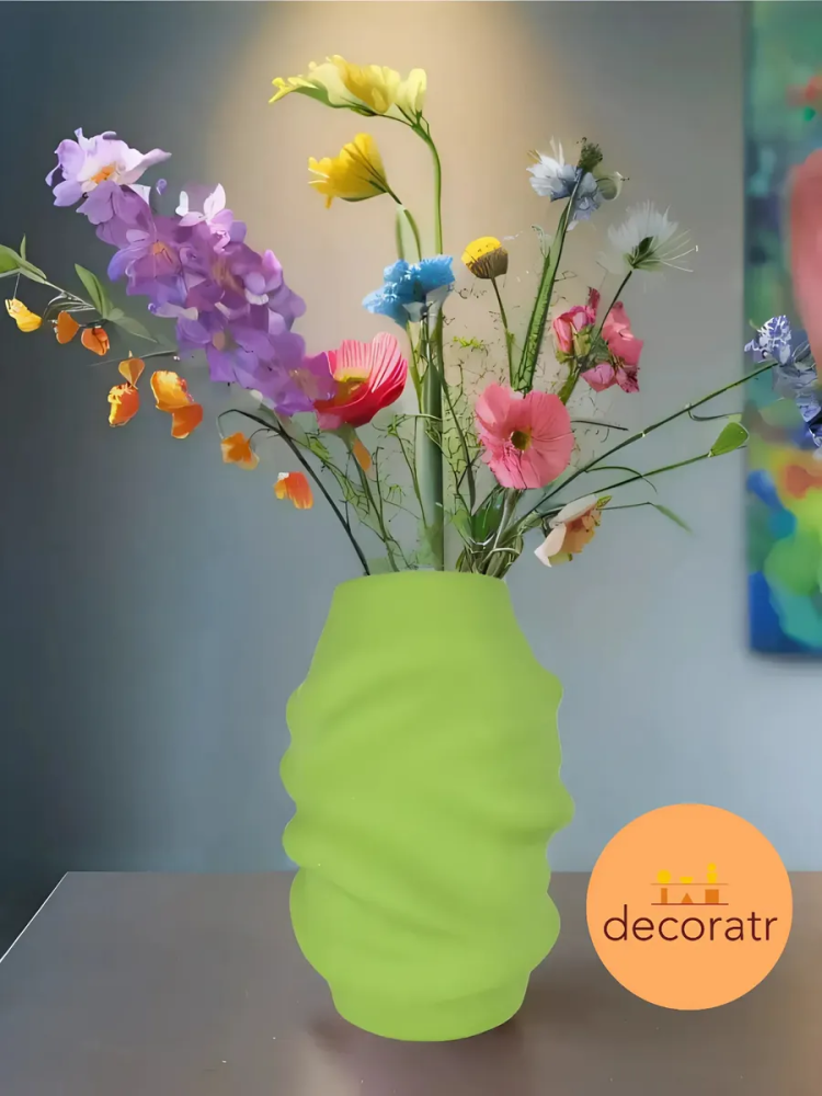 Ваза Агеда Зеленый 13.5*25cm Китай