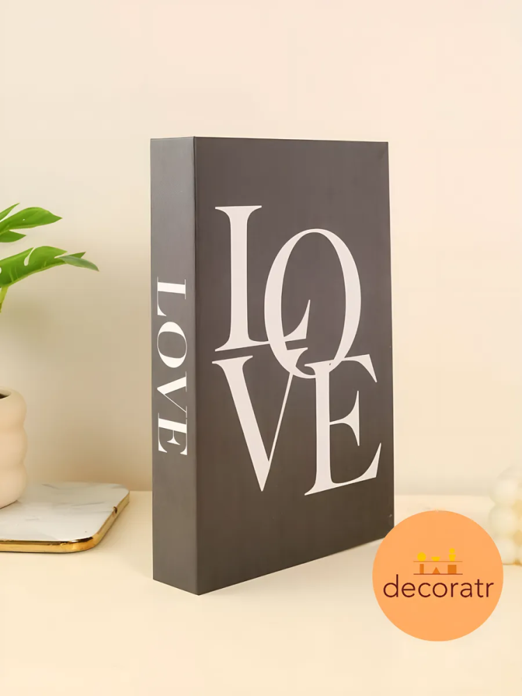 Книги для украшения 27*17*4cm “LOVE” Чёрный AC-89 Китай