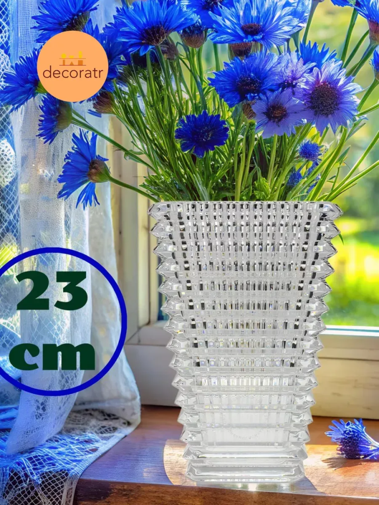 Ваза Баккарат Белый 13.5*10*23 230FX
