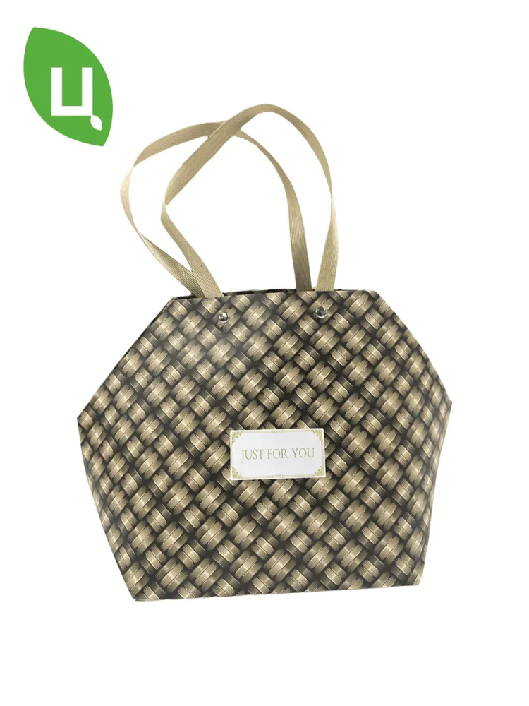 Сумка С плетением Маленькая Клетка 19X29.5X11.5 Китай