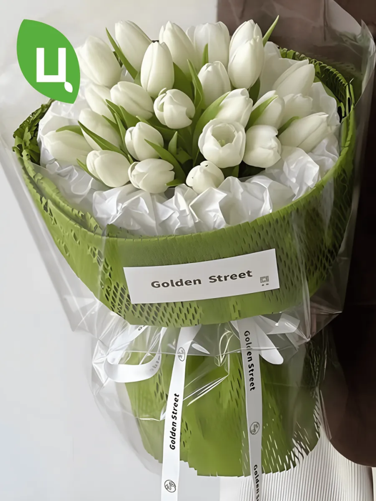 Упаковочная бумага Соты Зелёный 50cm*8Y рулон P.HBFWZ105 Китай