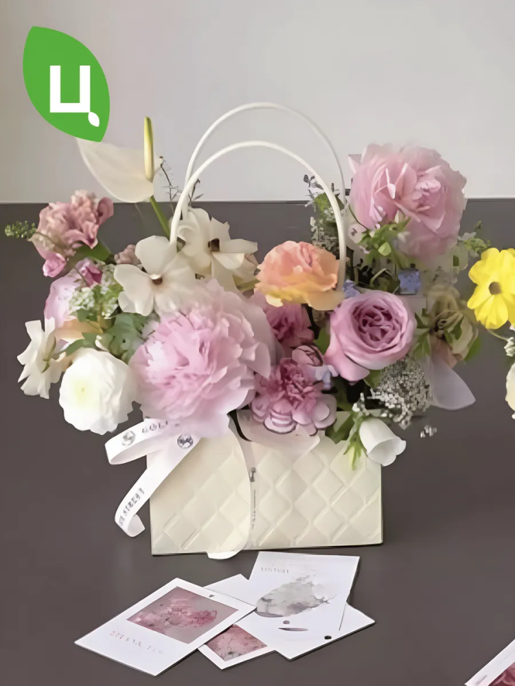 Сумка ‌Лицзян‌ Квадрат Бежевый 22*13.5*10cm P8-243 Китай