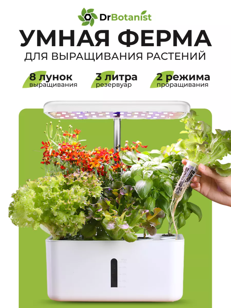 Ферма для выращивания цветов z223 Белый Китай