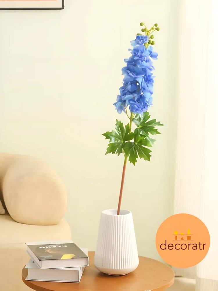 Дельфиниум 80cm Темно - синий 9191-B04 Китай