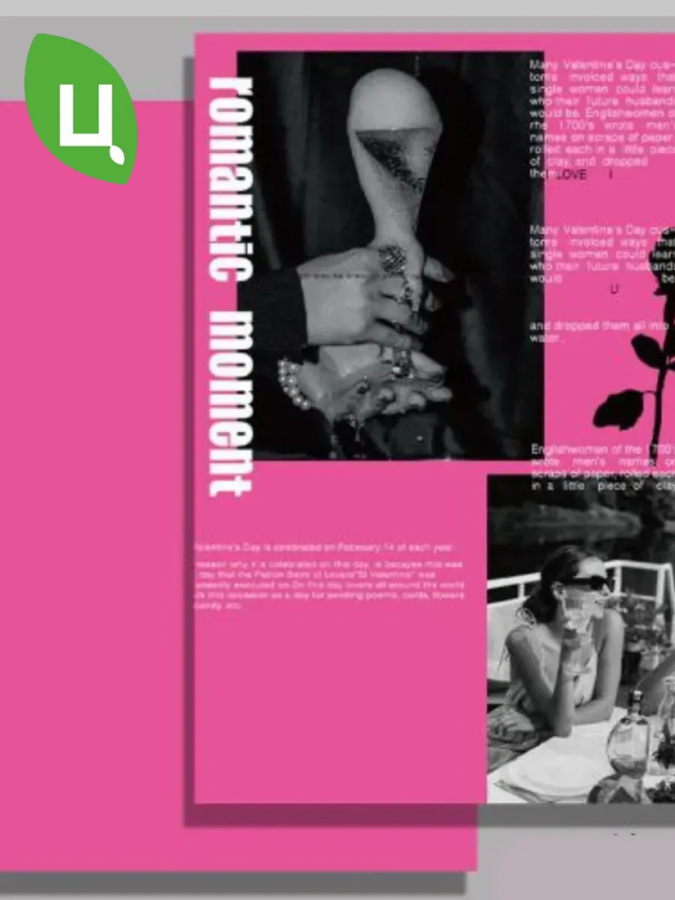 Бумага журнал Romantic 38*50CM Малиновый 10 шт/уп AY02-3 страна:Китай